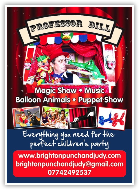 puppet show for kids and  childrens parties