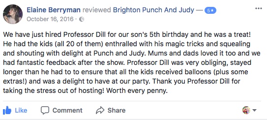 punch and judy party 3