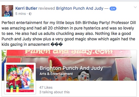 punch and judy review